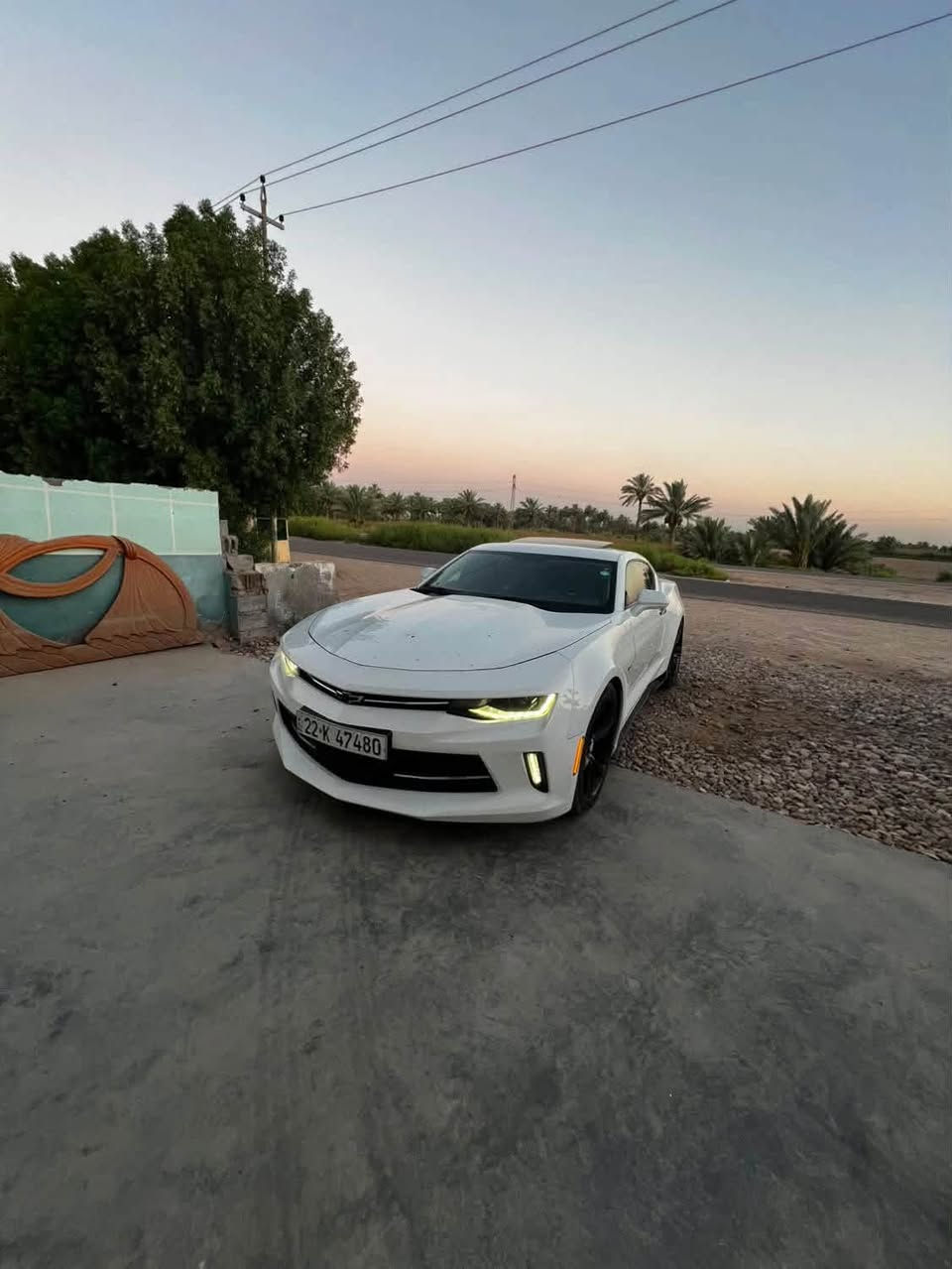 هاي الحلوة للبيع 
شيفي كمارو ٢٠١٦ ستة سلندر فول الفول 
سيارة جاهزة من كلشي مكينة كير كله جديد 
حادثها تافه موضح بالمنشور 
سيارة جديدة وجاهزة للاخير ونظيفه لا تقارنها بالتعبانه
ماشية ١٣٥ كيلو 
رقم اربيل 
عنوانها بابل 
واتساب 
***********
السعر ١٣٥$ وبيها مجال
