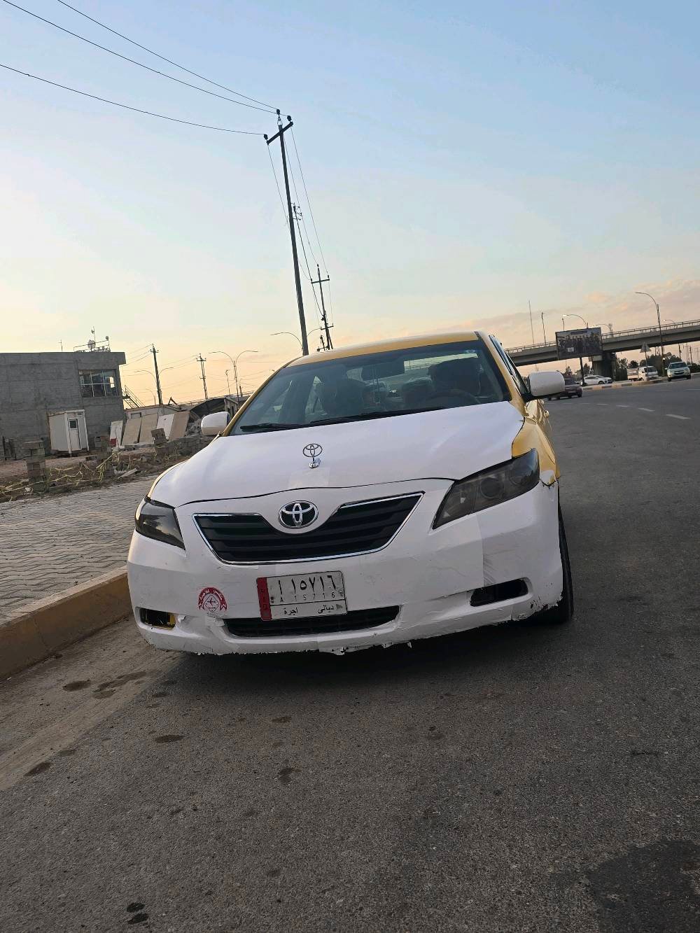تيوتا كامري 2008 
كير جديد لوك 
مكينة بدون تنقيص 
كشن كهرباء +تدفئة
تخم تاير جديد 
مصفرة غرامات وهيئة 
تبريد شغال 
باسمي تحويل نفس اليوم 