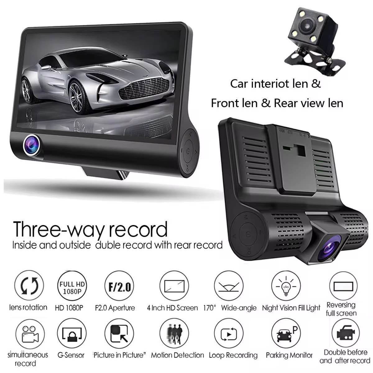 كاميرا سيارة أمامية وخلفية Video Car DVR – شاشة 4 بوصة Full HD

كاميرا سيارة عملية مصممة لتسجيل الطريق بوضوح، مع شاشة عرض مدمجة ودعم للكاميرا الخلفية.

• تسجيل فيديو بدقة Full HD 1080P

• شاشة عرض مدمجة بحجم 4 بوصة لعرض التسجيلات مباشرة

• زاوية تصوير واسعة 170 درجة لتغطية مجال رؤية أكبر

• تدعم الكاميرا الخلفية (Rear View)

• تسجيل حلقي Loop Recording لاستمرار التسجيل تلقائيًا

• مزودة بمستشعر حركة G-Sensor

• تدعم التسجيل الصوتي Recording

• دقة الفيديو: Full HD 1080P
• الشاشة: 4” HD Display
• زاوية التصوير: 170° Wide-Angle
• أوضاع التسجيل: تسجيل فيديو + تسجيل صوت

محتويات العلبة:
• جهاز كاميرا السيارة (Video Car DVR)
• كاميرا خلفية
• ملحقات التثبيت بغداد, العراق


**إذا كنت صاحب هذا الإعلان وتريد حذفه لأي سبب، رجاءا أرسل رسالة إلى الدعم الفني**
