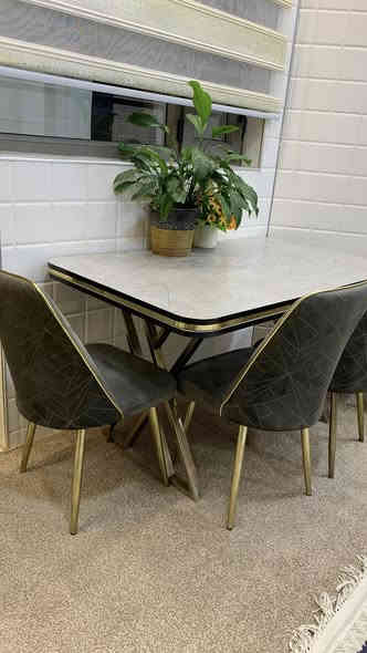 ميز طعام 6 كراسي للبيع سعر 150
