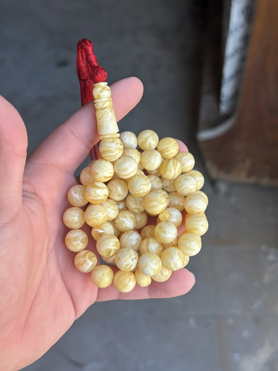 كهرب مشخط عرض تايكر 🐆 بلكامل من الشاهد الـ اخر خرزه 
موصفات : 69 حبه 
الوزن : 63 غرام 
خامه نوادر خامه صعبه من خامات الـ VIP 
الستفسار : خاص ❤️


**إذا كنت صاحب هذا الإعلان وتريد حذفه لأي سبب، رجاءا أرسل رسالة إلى الدعم الفني**