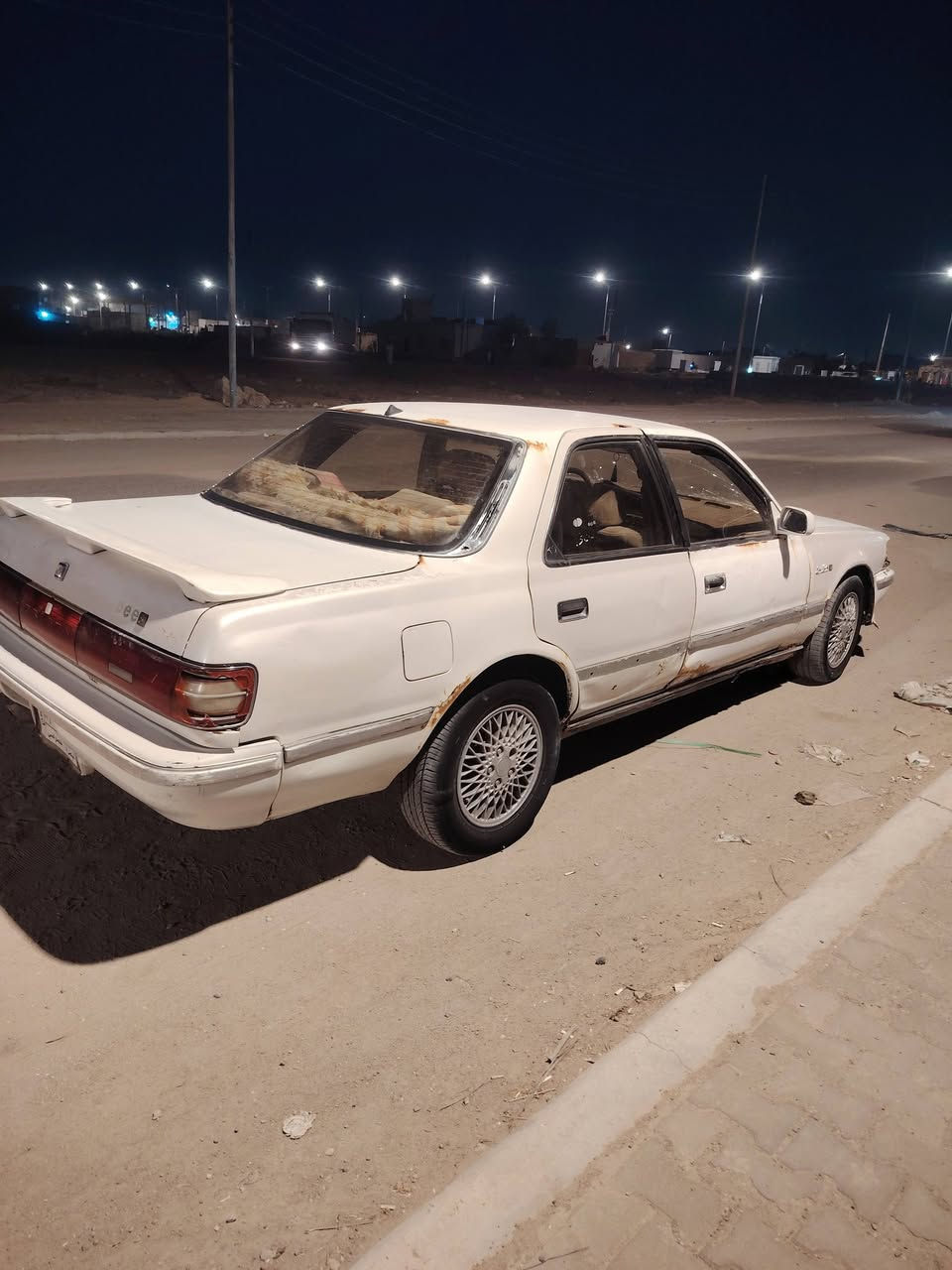 السلام عليكم سياره كريستا قصيف موديل 1991 مكينه وقير اثنين ونص السياره شوف العين مقفوله من القص والنقل تايراتها نص عمر مكان السياره البصره بالخصيب مراوس مراوس فقط بيع سنويتها منتهيه سعرها 18 ورقه قفل رقم تليفوني اتصل***********
