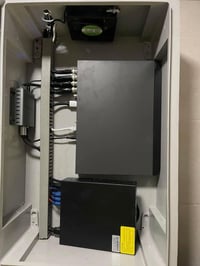 جانب من عمل كادر (أور للكامرات المراقبة)  مستعدين لتجهيز وتنصيب (كامرا...