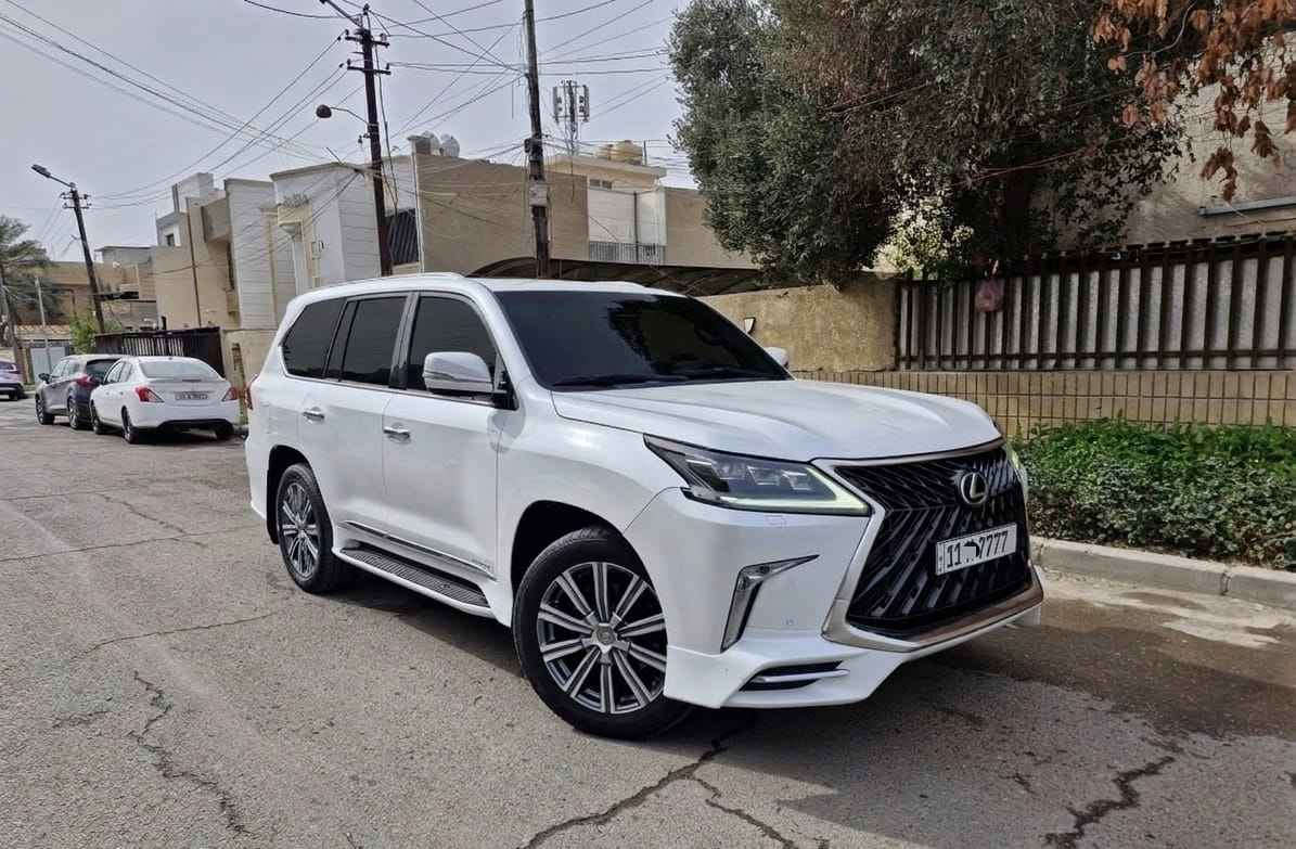 🚗 للبيع: لكزز LX570 سبورت بلاس  بريم اصلي باب اول موديل 2016 🚗
موديل: 2016
الفئة: سبورت بلاس (خليجي) 
رقم: بغداد – باسمي 
الحالة: مكفولة ما عدا جزء صغير صبغ بالدعامية الخلفية
السيارة نظيفة جداً وبحالة ممتازة
جاهزة للفحص بأي مكان
📍 الموقع: بغداد
📞 للاستفسار والتواصل ***********

ملاحظة:: الرقم مو وياها بغداد, العراق
