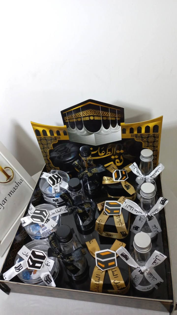 حجاجنا الغالين توصلون بالسلامة يارب ماشتكم وفرتلكم صينيه تقديم مع التوزيعات اكيد وكلشي حسب طلبكم 

اكيد متوفر خدمه توصيل للطلب والاستفسار مراسلتنا خاص


**إذا كنت صاحب هذا الإعلان وتريد حذفه لأي سبب، رجاءا أرسل رسالة إلى الدعم الفني**
