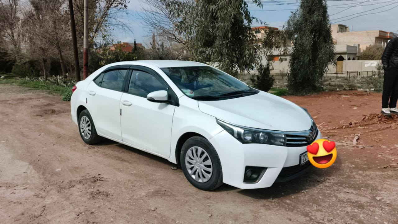 السلام عليكم
#للبيع / السعر 115 

كورلا موديل 2015 خليجي محرك 16 گير اتوماتيك+ عادي تبريد + تدفئه تايرات زوج جدد و زوج نص عمر طخم امامي خلفي جديد استرن قبل أسبوع بدلتو مال گصه اناره كالمه لايتات عالي زينون ضررها كم قطعه طخات مو دعم اني انطيك صبغ حزام الضرر موضح بالصور+ سونر رقم مصطره الجديد تحويل مباشر عليها غرامه 100 الف تنزل من السعر 
للاستفسار/ ***********
