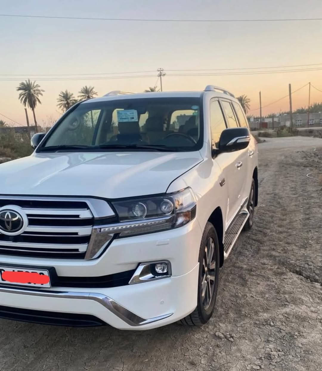 سلام عليكم

لاندكروز ٢٠١٧ شركه جيهان 
رقم اربيل الدولي وكاله او تحويل 
محرك ٨ سلندر  كفاله
ماشيه ١٠٠ الف كيلو 
كفاله عامه السياره وجديده كلش مكفوله من الزلغ 
مكان السياره / ناصريه 
للاستفسار/ *********** 
الخاص مغلق
