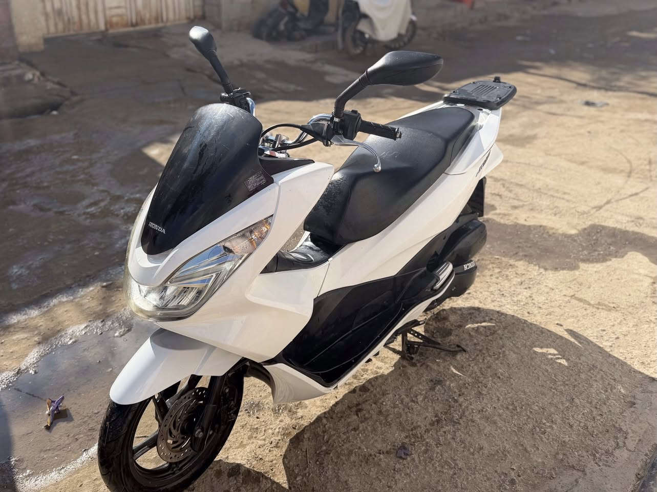 السلام عليكم دراجة بي سي اكس جيل ثاني للبيع نضافه ٩٠٪؜ محرك ١٥٠ نگره سلف ماشيه ٤٠ الف سعر مليونين وبيها مجال بسيط للشراي صدگ ( عنوان سامراء البونيسان ) ***********
