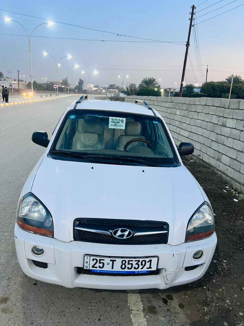 السلام عليكم توسان موديل ٢٠٠٩ خليجي سياره مكفوله كفاله عامه منل صبغ والتعديل سياره رقم كركوك دولي سنويه ٢٩ شرط التحويل والغرامات محرك كير صدر تبريد كلو شرط سياره ماشيه ١٨٠ حقيقي جاهزه من كلشي السعر المطلوب ١١٨ اعتذر منل مراوس والبيع القصط والوعده مكان السياره صلاح الدين العلم اي استفسار الاتصال بل رقم ***********
