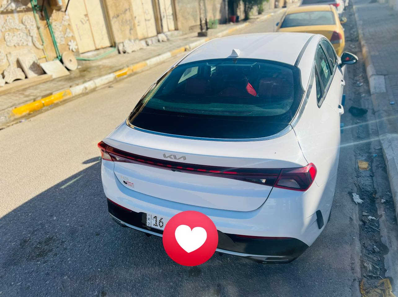 السلام عليكم (كي فايف)موديل  ٢٠٢٣ أمريكي فول عدا الفتحه
الضرر-جاملا 
المواصفات-بصمه سايده بريك بصمه رادار امامي خلفي جانبي 
شاشه مع كامرا خلفيه دواره فول تحكمات استيرن جهتين حجر  بيئه بلادي رادار بلادي رقم قادسيه وكاله عامه من المعوق أم الباركود (السماوه-مركز المدينه)للاستفسار ***********
