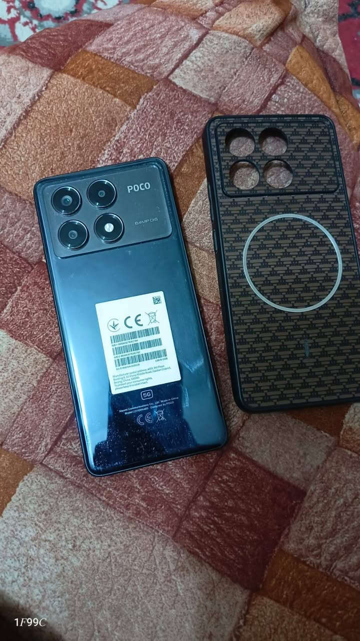 سلام عليكم للبيع  poco x6 pro
5G
بوبجي 120 فريم ملحقات كامله مستخدم قليل السعر 350 وبي مجال للستفسار رقم الهاتف. ***********
