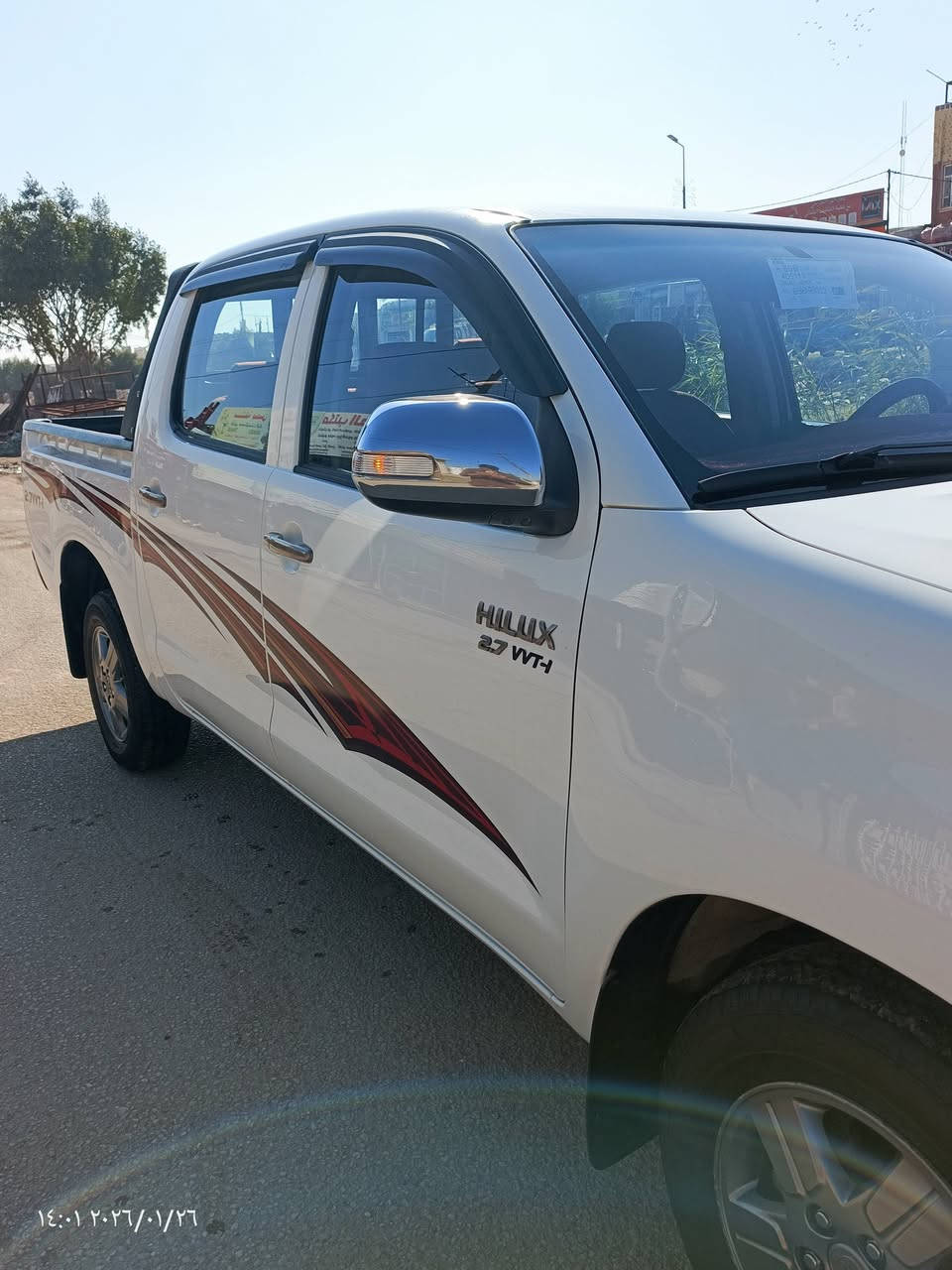 سلام عليكم 
هايلوكس 2014 رقم بغداد 
مكفوله كفاله عامه حتى من شخط 
ماشيه 110 الف شرط حقيقي وع فحص 
فوول مواصفات واحد ع واحد كويتي اصل 

اوتماتيك ، تحكم ستيرن ، شاصي 19 فوول مواصفات 
للاستفسار / 
                ***********
                ***********
