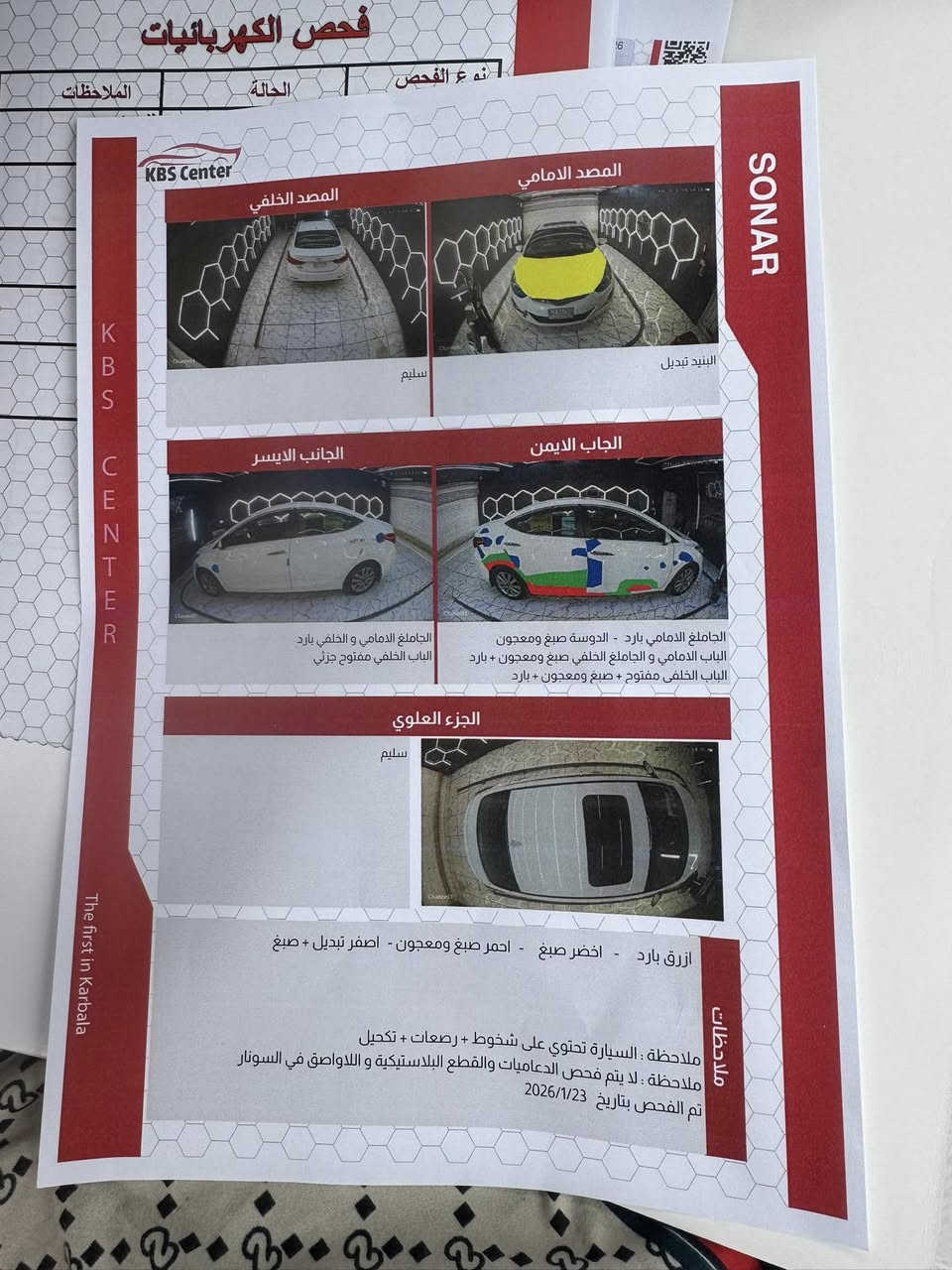 السلام عليكم اخوان النترا موديل ١٥خليجي  فول موصفات فتحه تحكمات شاشه كأمره حساسات اشاير بل مري مري شفط لدامامي بعد بيها موصفات محرك كير حداديه تخم تاير تبريد كله جديد وجاهزه ع آخر حبابه الف ماتصرف عليها رقم بغداد سنويه لل٢٨تحويل مباشر اخوان ملاحضه لحد يكلي شبيها سونار مرفق مع صور شوفه وخابر وبيك خير ودلل وخاص غير موجود فقط اتصال السعر ١٢٥وبيها مجال لاستفسار اتصل ***********المكان كربلاء الحسينية
