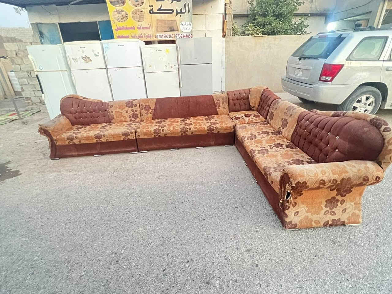 ديوان ١٠ مقعد ثكيل للبيع ضرر بس خرمشه بزون بالتجوات سعره ١٠٠ وبي مجال بسيط
ديالى منطقه سيف سعد بالخدمي مقابل محطه الكهرباء الجديده قرب جسر الغالبيه مقابل مكتب لمسات العماره للمقاولات
***********
***********
