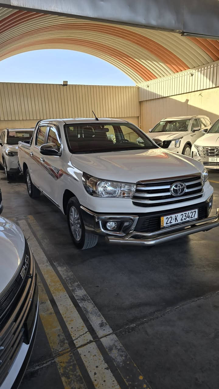 سلام عليكم من رخصة مدير لكروب المحترم
هيلوكس TOYOTA فول ساز معروفه مواصفاته موديل ٢٥ رقم اربيل بأسم  شركه البعاج

كيلو متر ٤١ سياره حلوه جدا ستخدام حلو مامتعوبه سعر ( ٢٨٥) 

العنوان النجف الاشرف
***********
