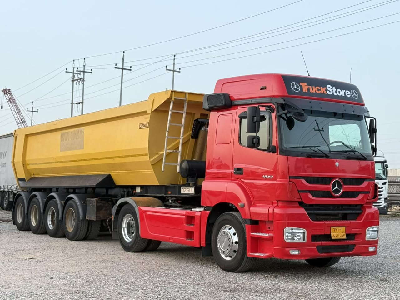 نوع :اكسور قلاب تريله  تاك ويل دبل قماره  عالي سبرينك امامي عربانه ئوزگول تركي ٤ محور دبل تاير بلادي  
موديل:2006✅ 
حجم :1843 ✅
لون :   احمر  ✅
مواصفات: ريتايدر تبريد ثلاجه سبايدر ويل كروم راس 
گير : كهربائي 
رقم : أربيل سنوي هزه فحص رقم جديد 2030
سعر: 420$ اربعة شده وعشرون ورقة دولار /42000$
العنوان: معرض به لين في اربيل قوشتبه شارع العام 
*********** بەڵێن  / أبو علي 
***********

رجاءً عدم الاتصال  بعد ساعة 🕙 🔟 عشرة لليل

موقع جديد معرض به لين اربيل قوشتبه مدينه المعارض الأول معرض على الأيسار 
موقع معرض https://maps.app.goo.gl/11RXL3FxQzCXFYZL8?g_st=iw
