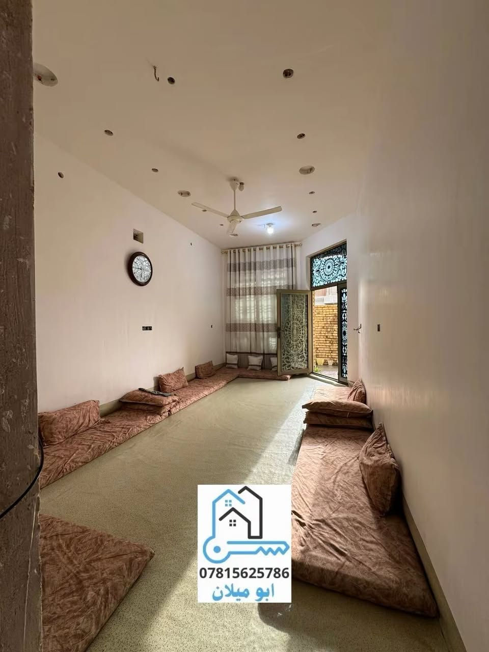 @عقارات ابو ميلان: 🏠 منزل مميز للبيع في الفلوجة - حي الضباط السريع
فرصة سكنية لا تُعوض في واحد من أرقى وأهدأ أحياء المدينة، بالقرب من الجامع الكبير.
📌 المواصفات العامة:
• المساحة: 150 متر مربع.
• الأبعاد: نزال 20 متر × واجهة 7.5 متر.
• الموقع: يقع على شارع عريض (20 متر)، مما يوفر سهولة في الحركة والخصوصية.
🧱 التصميم الداخلي (استغلال مثالي للمساحة):
تم تصميم البيت ليلبي احتياجات العائلة الكبيرة بمرونة عالية:
• 🛏️4 غرف نوم واسعة.
• 🛋️استقبال بتصميم مريح.
• 🍳 مطبخ عصري.
• 🚿 3 مجموعات صحية موزعة بشكل مدروس.
• ☀️2 مناور لضمان تهوية طبيعية وإضاءة ممتازة لكافة أرجاء البيت.
طابو صرف
📞 للتواصل المباشر:
***********
***********
***********
وسيطكم العقاري – أبو ميلان
📲 تابعني للمزيد من العروض اليومية المميزة
#ابوميلان #عقار #استثمار #الفلوجه #للبيع
