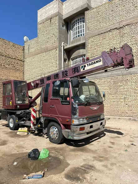 السلام عليكم كرين 7 طن للبيع تادونه 3 سلايت مكينه 60 دهن  دخول جديد رقمه بغداد مديل 2017 مداور ثاني يوم
 غير متواجد علا فيس ***********
