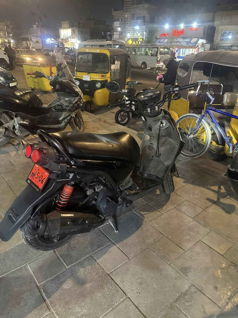 سلام عليكم دراجه سكنس جبلي نازله رمبهً من معرض بيت طارش دراجه بلاديه ومفولهً كفاله عامه دراجه جديدهً معنه الكلمهً أوراق معرض كاملات بغداد مدينه الصدر قطاع 5            ***********. محمد وليد
