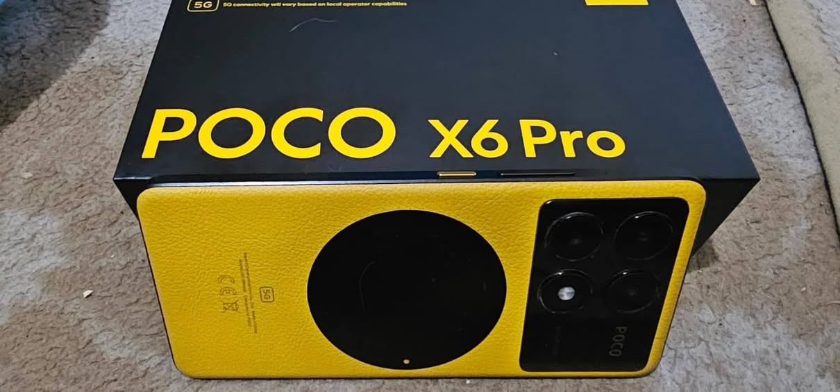 السلام عليكم 
Poco  بوكو  x6PRO   للبيع
ببجي 120 فريم 
نظيف جدا  شغال من كلشي مابي اي خلل
كامل مع الكارتونة 
مكان بغداد اي استفسار اردلك بلتعليقات ♥️


**إذا كنت صاحب هذا الإعلان وتريد حذفه لأي سبب، رجاءا أرسل رسالة إلى الدعم الفني**