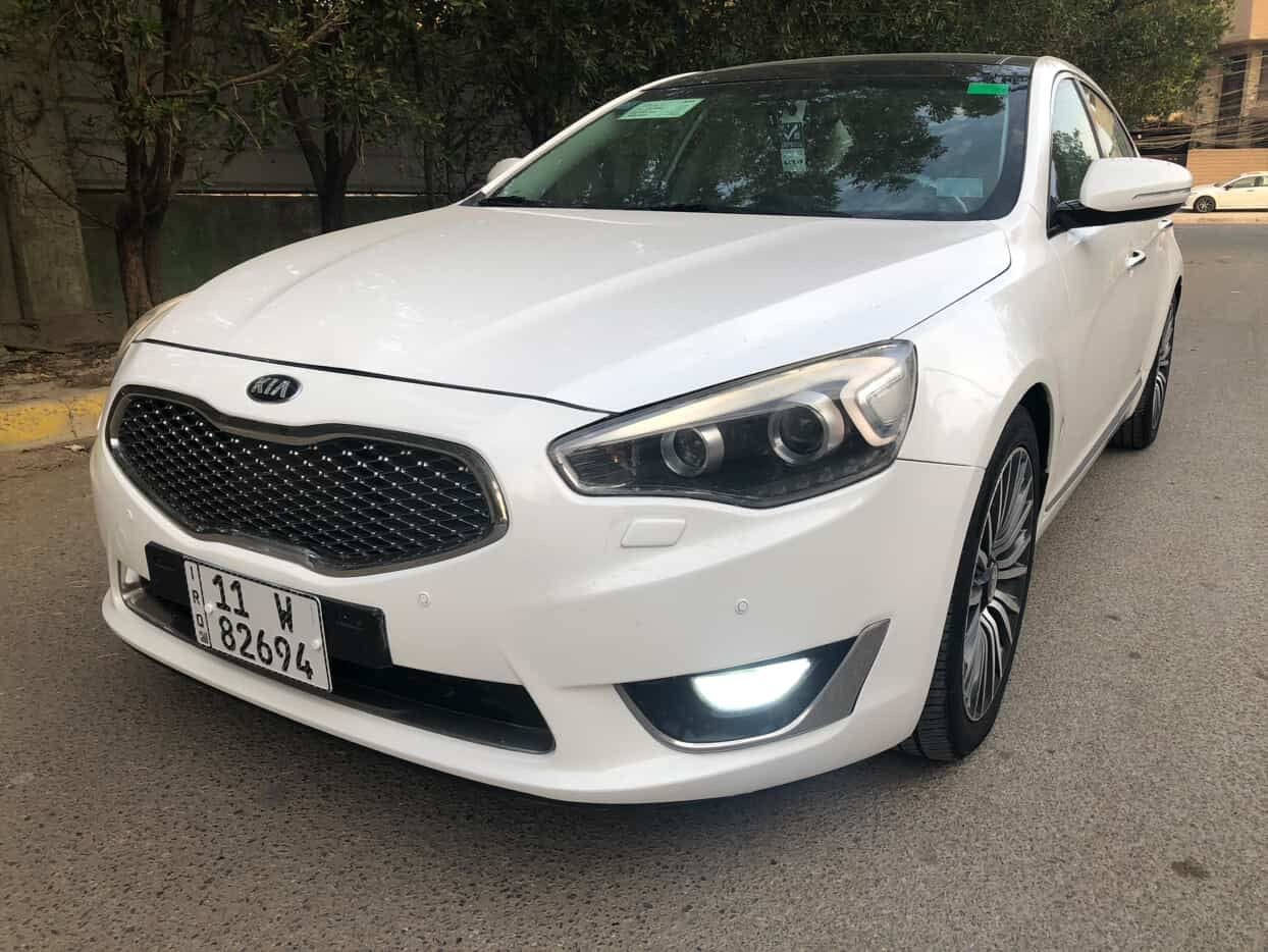 كيا كادنزا خليجي م ١٦ بدون حادث مكفولة باسمي رقم بغداد انكليزي اتصال على الرقم *********** للبيع او مرواس
