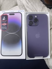 ايفون ١٤ برو ماكس وتربرووووف مكفووووول   ذاكرته ٢٥٦   بطاريه ٨٥  نموذج...