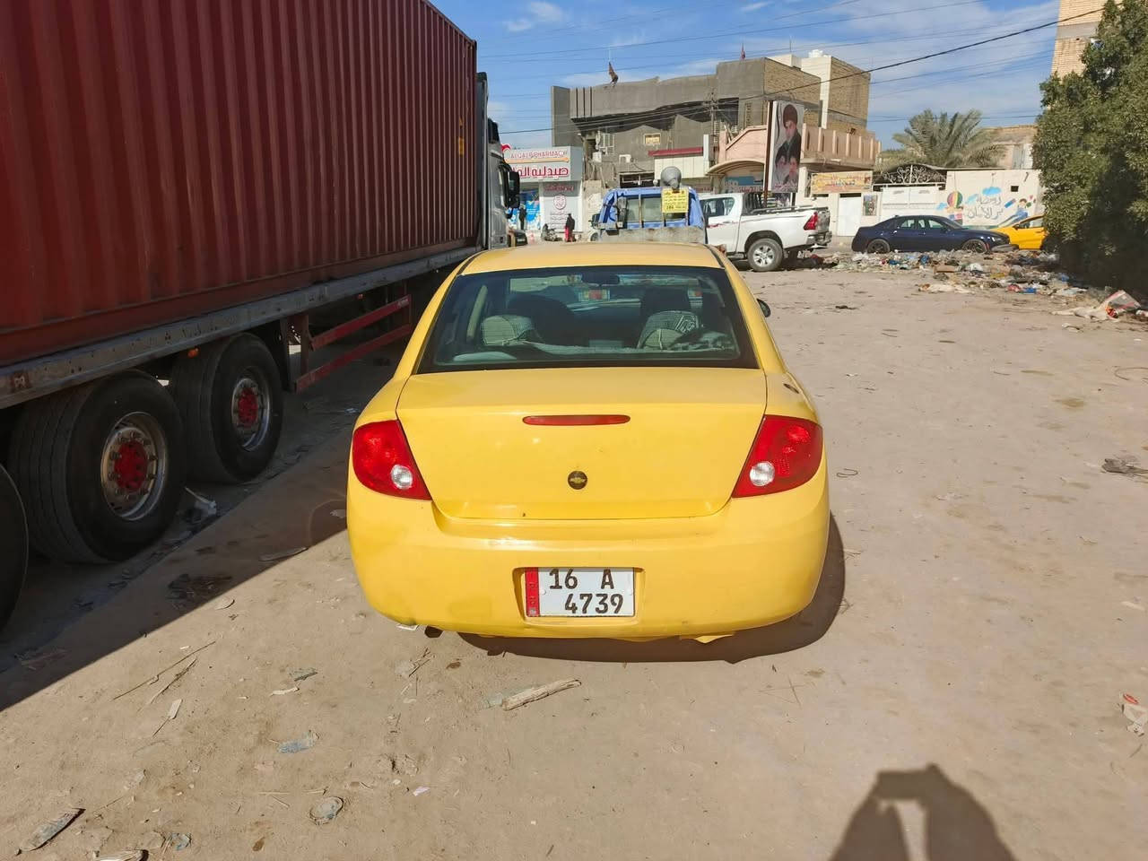 شوفر ليت كوبلت 2009 امريكي
حداديه تخم تايرات جدد
محرك 1800 محوره كوره 
سنويه ال30
***********
االعنوان الناصريه
