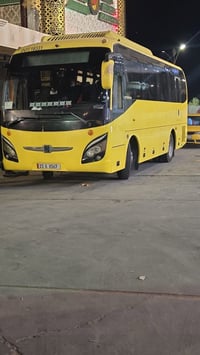 باص ٣٦ نفر جاهزه ع اخر حبايه تخم تاير حداده كلج جديد مكينه خير من الله...