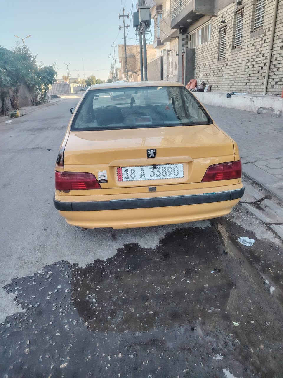 سلام عليكم بيجو بارص موديل 15 رقم بابل انكليزي سياره جاهزه كبل لشارع سعر ٣٥ ورقة ***********
