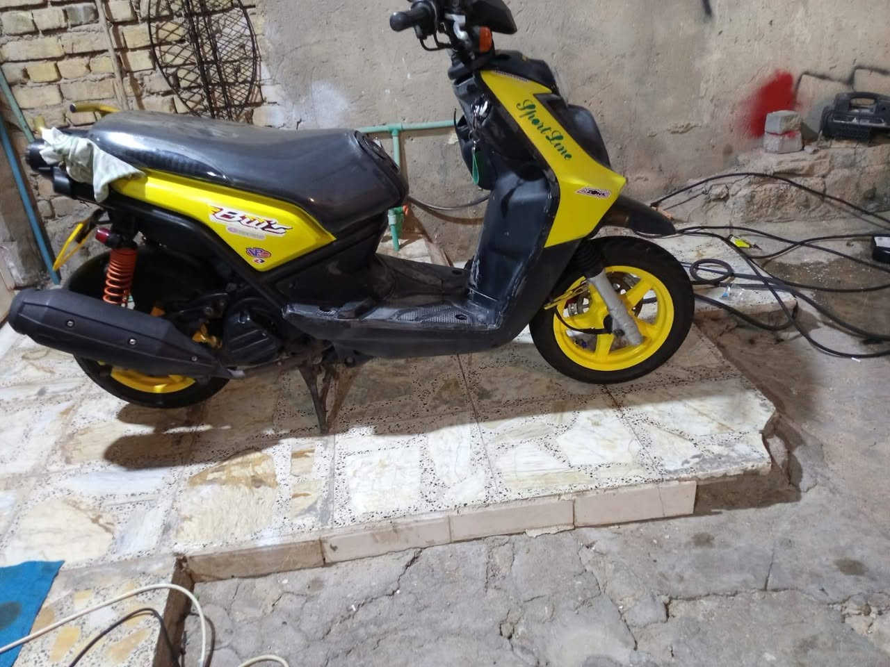 سكنس جبلي كفاله شلعه معدل ناعمه والدراجه مثل ما هيه بصور جديده بصره شارع الوفود سعر مليون ٤٥٠ وبيه مجال للطيبين ***********
