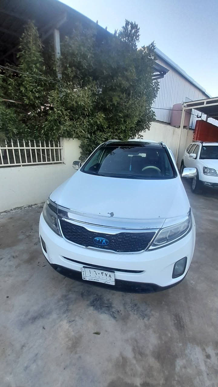 سياره سورنتو مكينه ٦ بني رامه وفتحه وبصمه وسبعه راكب موديل ٢٠١٥ سياره حلوه ضررهه بس تلث قطع بدون دواخل  رايدهه ب١٥٠ وبيه مجال *********** عنوان  ديالى /تقاطع القدس
