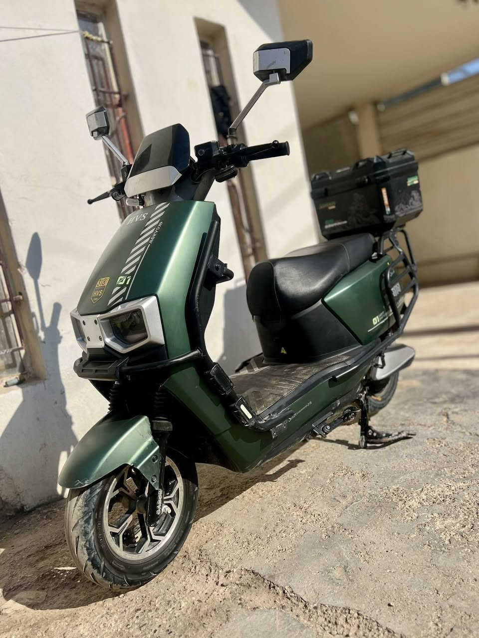 دراجه للبيع  سكنس 318 شركت HVS.
اي نقص مابيه بعدهي جديده 6 بطاريات ملف2500

اشاير لايت عالي ناصي السعر 700 الف وبيه مجال رقم  *********** مكان بغداد ابو غريب
