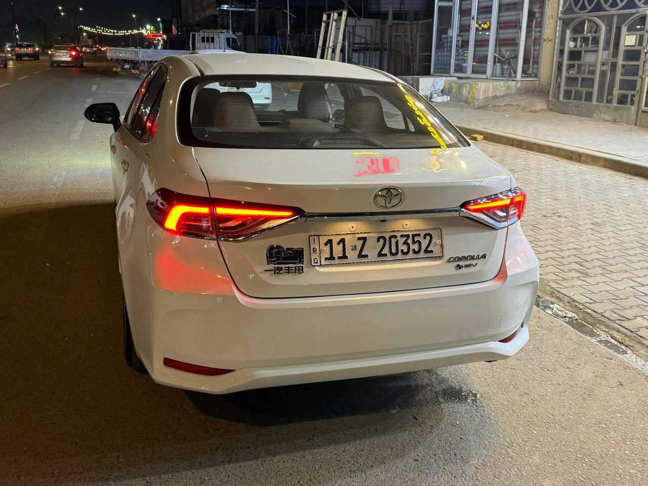 السلام عليكم
كورلا موديل هايبرد صيني   2025
كفاله عامه وسونارها يوم مسوي
فول مواصفات عده ال 4 كاميرات وال كشن كهرباء 
رقم بغداد ب اسمي 
ماشيه 11 الف وقابل لزياده 
السعر 152 وبيه مجال 
مكاني نجف 
***********
