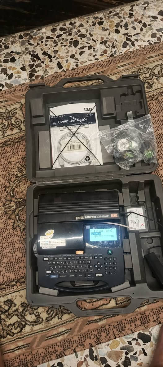 جهاز طبع وترقيم على الواير 
*********** واتساب
