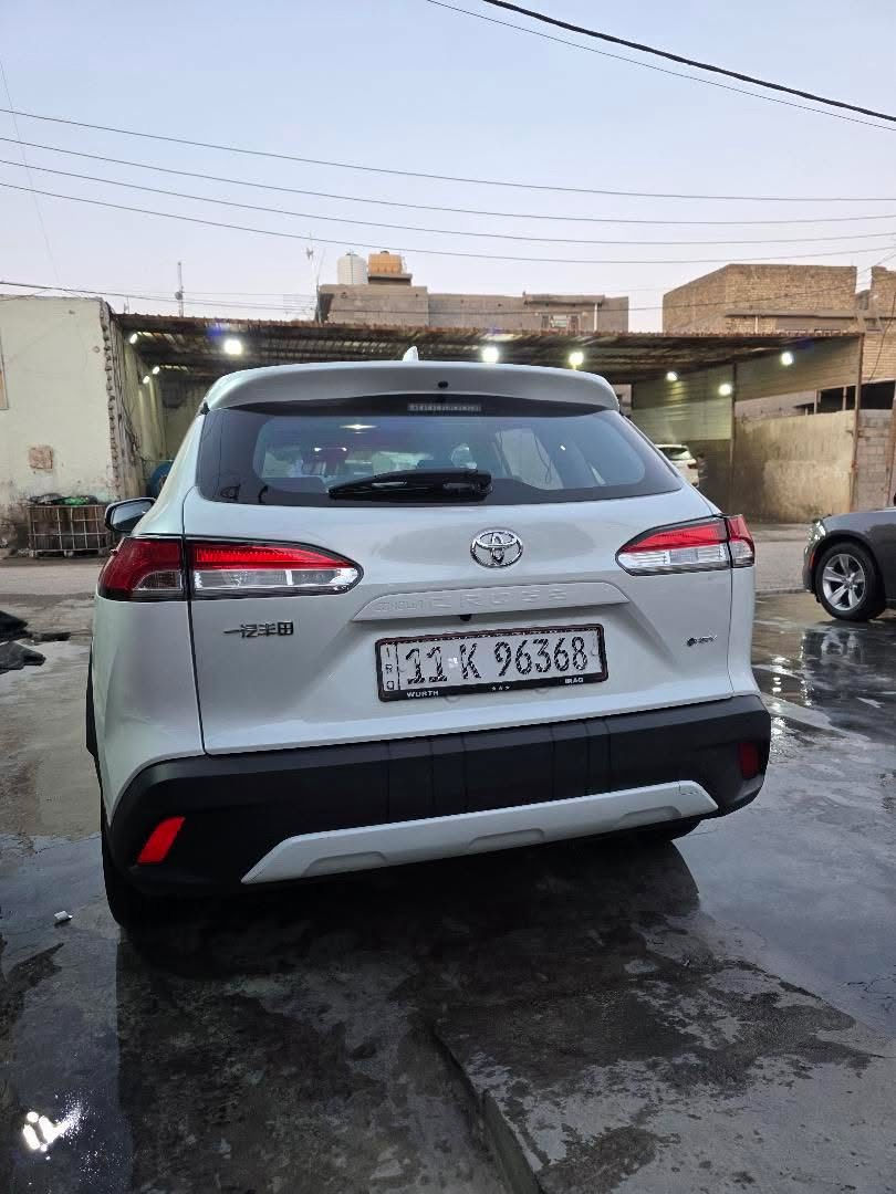 أسلام عليكم مكفل بأل نشر.                                                كورلا كروس موديل 2025  ماشية 10.000. مكان السيارة بغداد. بيع فقط بدون مراوس.

*********** واتس اب
