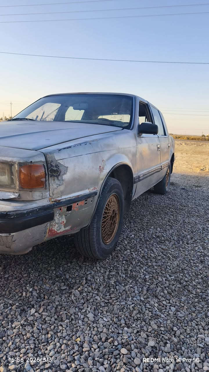 دوج امريكي موديل 1993 رقم ديالى سنويه 27 تحويل مباشر محرك كورلا 2200 تدفئه تبريد شغال ثلج جديد لا تنقيص ولا تبخير  صدر خلفي امامي جديد دبلات جديد بس الامامي ع يمنه كصير بي طبه قويه الجام الاماميه ع يمنه مكسوره كشنات كهربائيات 
كهربائيات كلها شغاله حماوه دهن بانزين كله شغال لايت ضعيف 
سعر 18 وبيها مجال 
مكان ديالى دلي عباس 
***********

