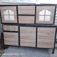 كاونتر مستخدم قليل 3قطع سنك مرمر السعر 130بي مجال بسيط غساله وسط اي خل...