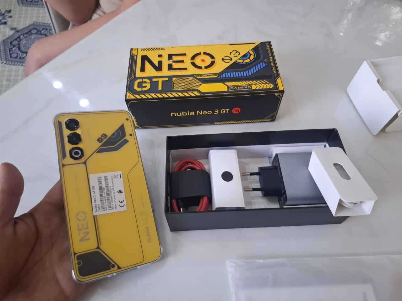 nubia Neo 3 GT 5G اخ التوئم لريد ماجك بي شفتات معالجه قوي ببجي 60فريم صافي بدون لاك جهاز جديد مجرد مفتوح من كارتون للبيع سعره 350بي مجال بصيط مكاني كربلاء كربلاء, العراق


**إذا كنت صاحب هذا الإعلان وتريد حذفه لأي سبب، رجاءا أرسل رسالة إلى الدعم الفني**
