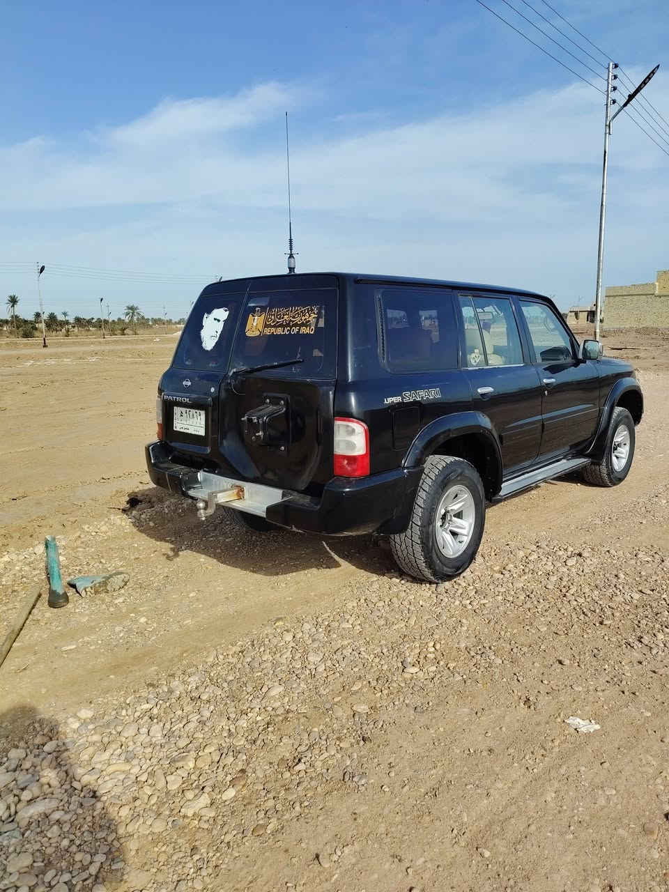 السلام عليكم نيسان باترول سفاري جاهزه بدون ضربه وصبغ رقم بغداد تبريد ٣قطع ثلج جاهزة بدون نقص السعر ٩٠وبيهه مجال *********** مكاني ميسان
