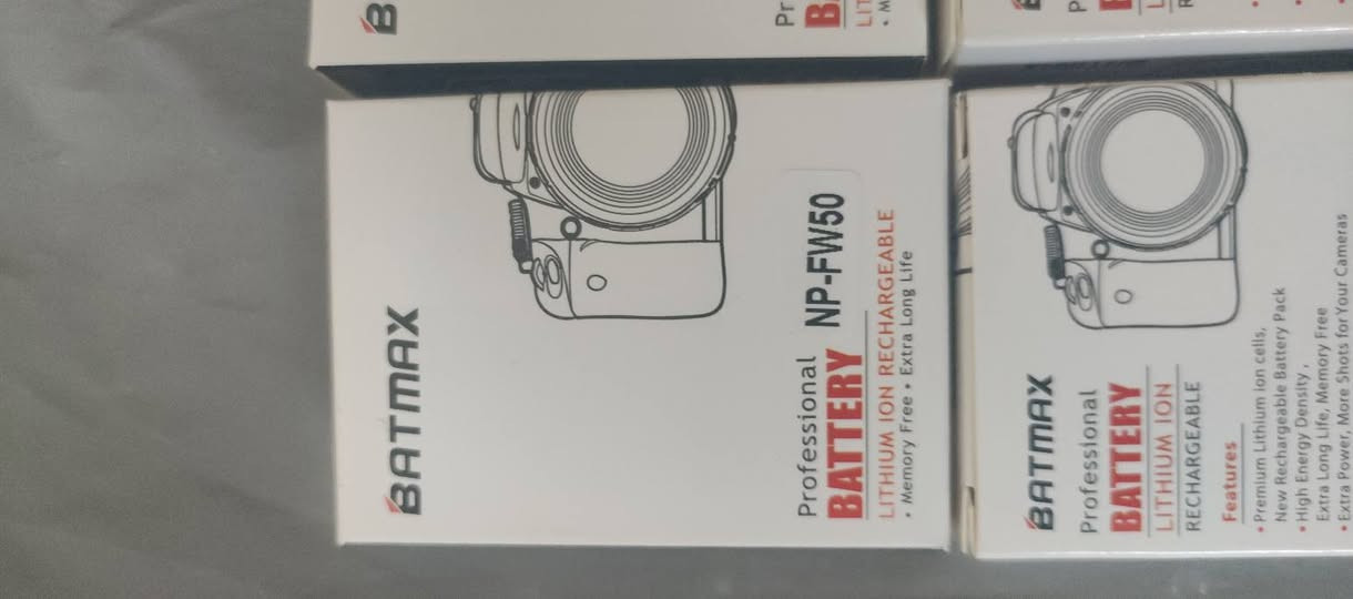 بطاريات كامره 4 مع شاحن


**إذا كنت صاحب هذا الإعلان وتريد حذفه لأي سبب، رجاءا أرسل رسالة إلى الدعم الفني**