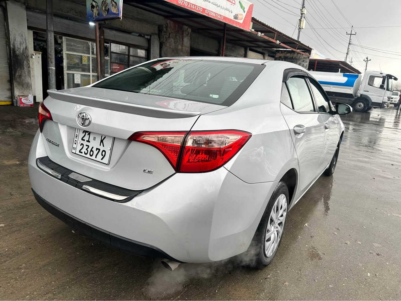 تویوتا کرولا ٢٠١٧ کلین بی سبوغ سەنەوی بەناو خومانەوەیە کوبون بەنزینی هەیە رەسمی سونریم داناوە پیش و پشتی کەبسە  سعری ١٤٠ گەڵا 
***********
کورک *********** شمشمل, السليمانية
