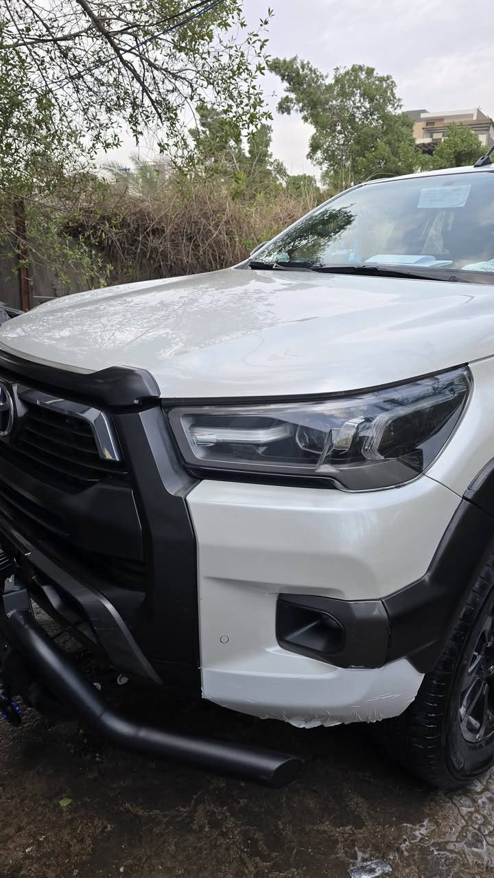 بغداد الوشاش *********** 
السلام عليكم اللبيع تيوتا هايلوكس ادفنجر ٢٠٢١ محرك ٦ سلندر 4.000 ماشيه 110حقيقي
رقم اربيل بسمي تحويل مباشر
بصمه
مكفوله ماعد بارد تقل من اصبع على كد شخط بسيط
السياره كامله
