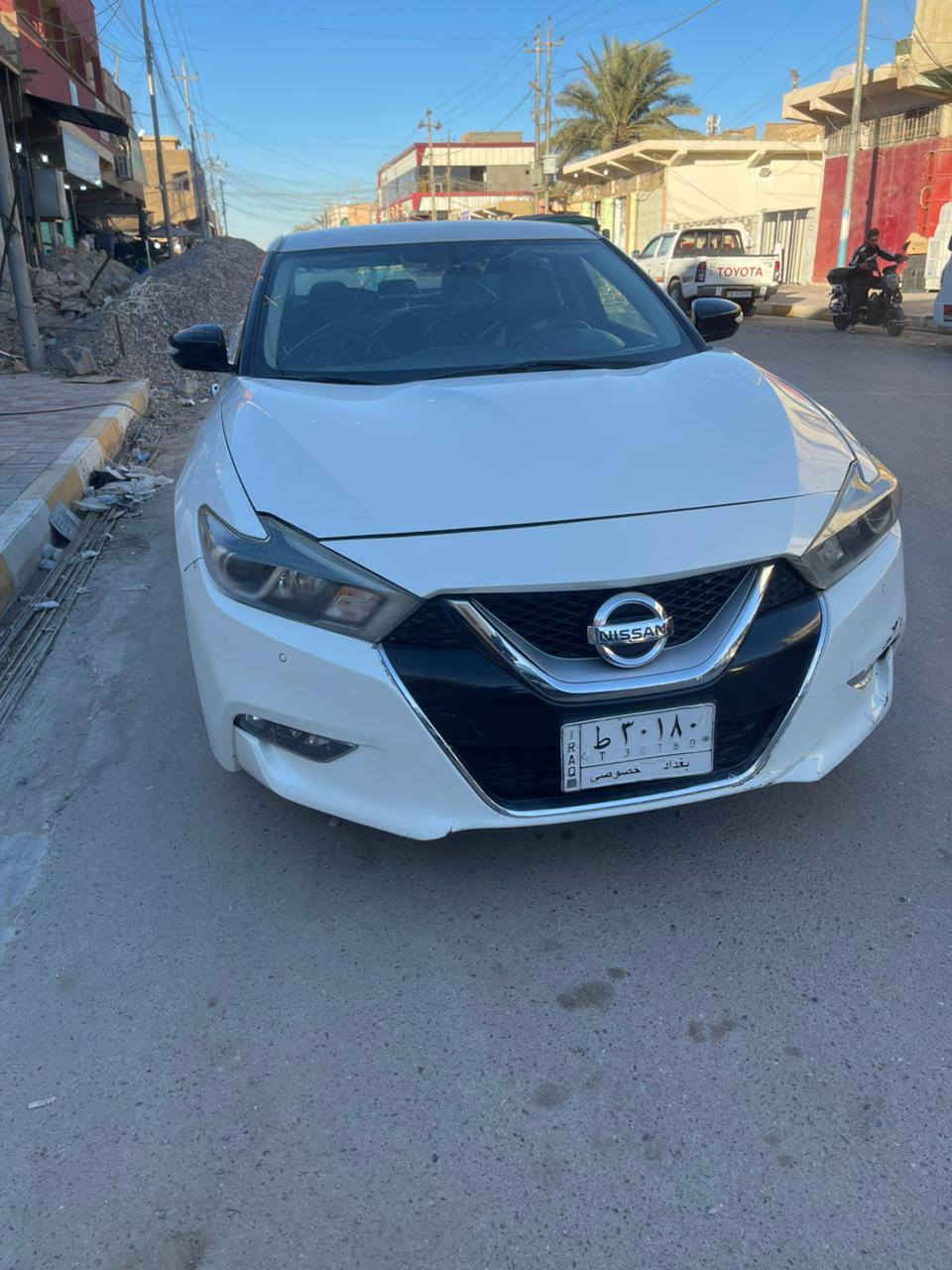 لبيع مكزما 2016 فول مواصفات عده الفتحه شفتات بل ستيرن رادار محرك وگير مكفول تخم تاير جديد تبريد ثلج حادثه جنطه وجاملغ سعر 80 بيه مجال  العنوان هيت 
*********** محرك 3500 6 سلندر
