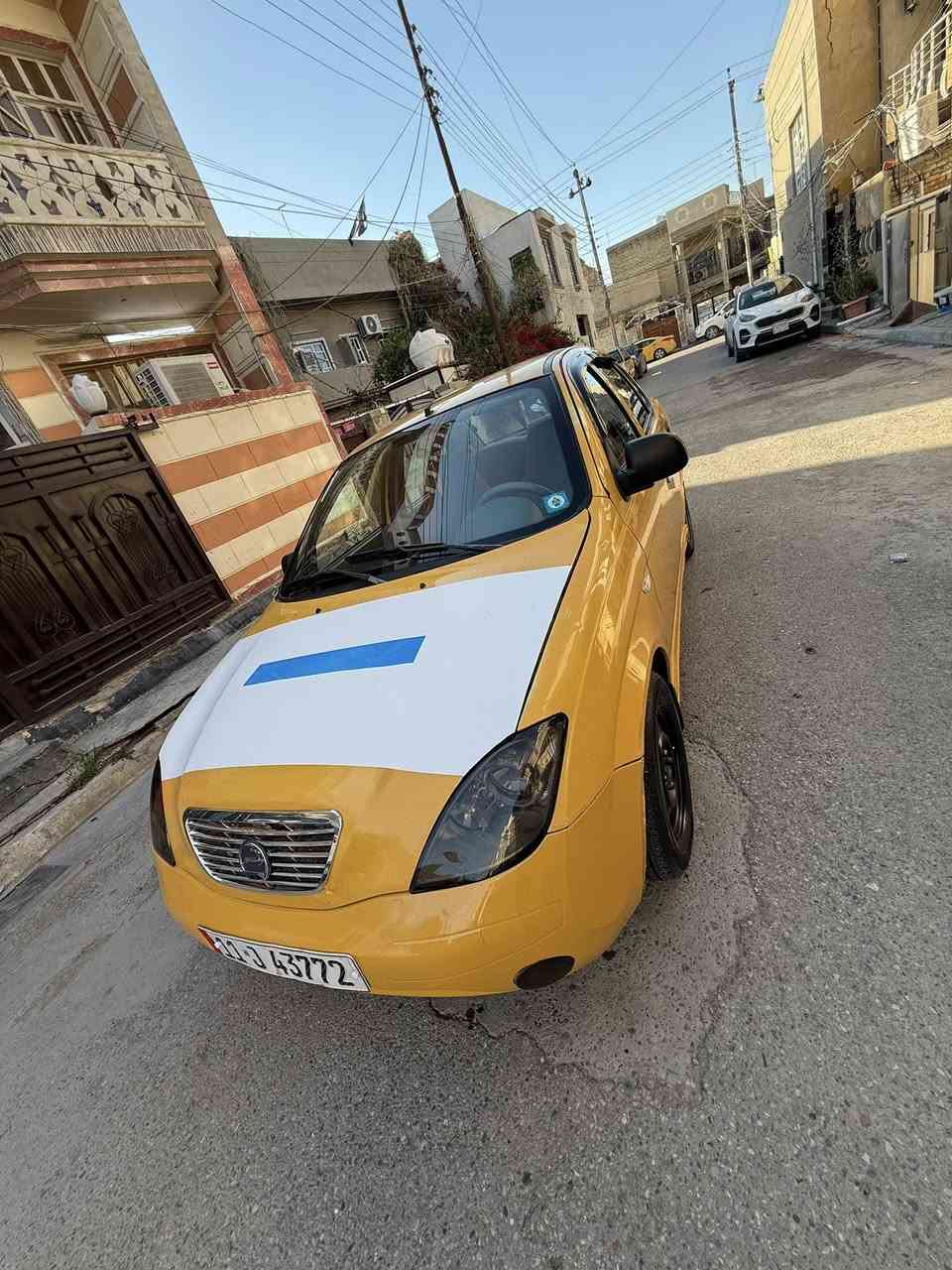 طيبة 2015سياره مكفوله ضربه صبغ تبديل شواصي مكفوله مكينه وكير مكفوله صدرها جديد.تخم تاير جديد هو والويل هئيه غرمات مصفره رقم جديد هزه وجامه هسه بدلتهن يعني من الاخير ماتتعب ولا تصرف مكانها بغداد الحريه معروضه ب42وبيها مجال ***********
