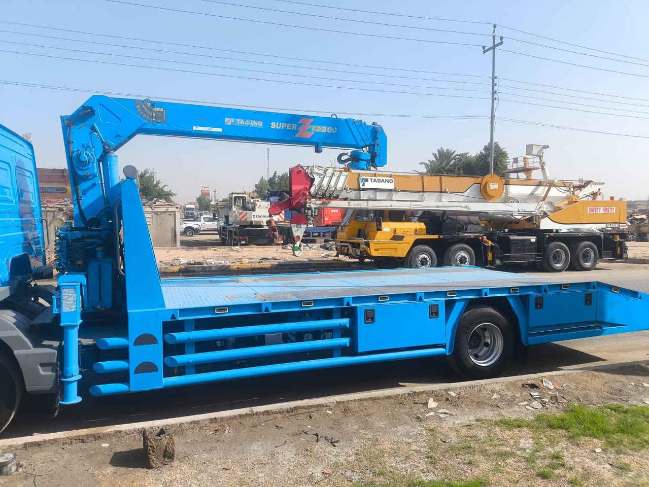 جهاز كرين سوبر زت  أوربي
3 سلايت
3 طن 
كفاله عامه فول سيفتي 
السعر 80 وبي مجال بصيط 
***********
***********
المكان كربلاء المقدسة
