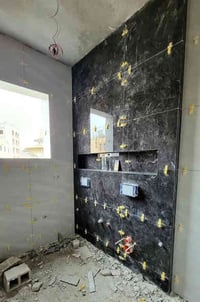 خلفه سيراميك بورسلين كاش مرمر شغل درجه اولى ليزر المكان بغداد متفرغ حا...