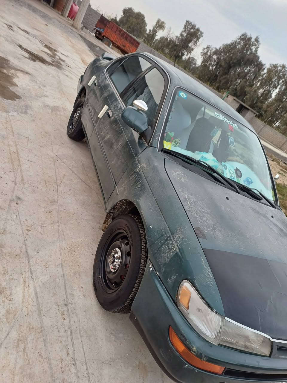 ياللهً : "" السلام عليكم
سيارة 🚗 كورلا للبيع موديل 95 مكفوله من الضربة مصبوغة صبغ بس الصفاح القماره بلاديه للجمالية فقط 
- رقم بغداد نكليزي
- ⁠مشروع وطني 
- ⁠تحويل ثانيوم
- ⁠ تبريد ثلج وي السويج 
تخم تاير-دشبول جديد- تحوير كلش حلو - كهربائيات كلها شغالة - السيارة جاهزة وخير من الله - 
مكاني / واسط 💯💯*********** ***********
