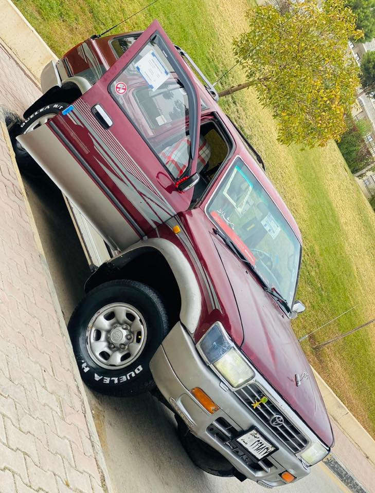 سڵاوی خوا لە هەموو لایەک ماشەڵا لەماڵی هەموو لایەک
TOYOTA Rnar ١٩٩٧
2.5 v6 گێڕ عادی ماشەڵا لە قوەتی
ئاڕم پلاستیک هەولێر بەشەرتی ئەولیات 
موس و بڕاوە نیە بەشەرت
محەوەرە
٤ تایەیە و ویلی لۆکی مەرزیە سپێریشی لەگەڵە
شاشە ئایپات
کارەبای مەزبوتە
سوکانی وەک ئاوە
کەم کەم بۆیاخی هەیە 
سعریشی ٣٠ گەڵایە لە سلێمانیم
گۆڕیمەوەشم هەیە بە مەلیکە باقیم هەیە 
0773 223 3703 📞 viber + wats up
0751 510 3703 📞 wats up
Addmin❤️.
