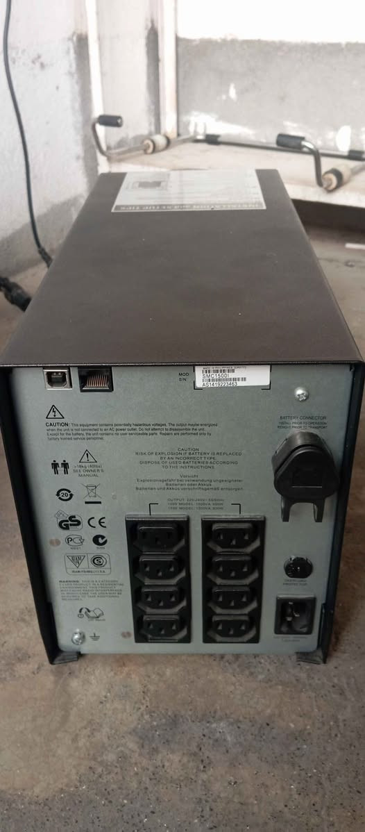 apc شاشە اوروپی اسڵی
ڤۆڵتاجە  شاحینەیە 24ڤۆڵت  دوو دەرچەی هەیە  ٦ ئەمپێر +  ٤ ئەمپێر بۆهەموو ئیشێک دەبێت بۆ ئامێرە پزیشکیەکان دەبێت
نرخ ۲٥۰ هەزار رانية, السليمانية


**إذا كنت صاحب هذا الإعلان وتريد حذفه لأي سبب، رجاءا أرسل رسالة إلى الدعم الفني**