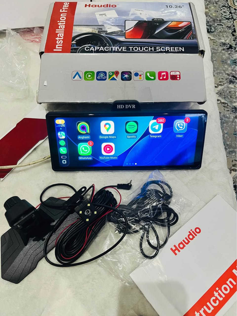 شاشەی سەر داشبوڵ داشکامی پێوەیە کامێرەی پێش و دوای لەگەڵە بە دیقەی 2k فوول مواسەفات کارپلەیە ئەندرۆید یوتوب موسیک و سپۆتیفای و ئەنغامی بۆ گۆرانی تیایە نرخی 58 مجال کەم السليمانية, العراق


**إذا كنت صاحب هذا الإعلان وتريد حذفه لأي سبب، رجاءا أرسل رسالة إلى الدعم الفني**